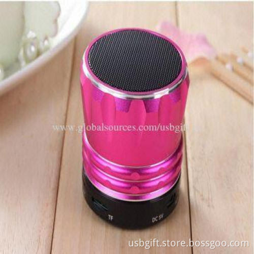 Bluetooth Speaker, Mini Style Hi-Fi Music Player Answer with Mic Vibration